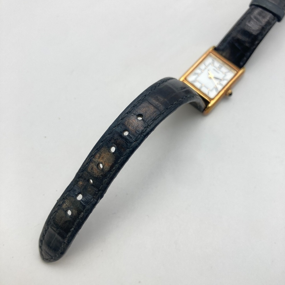 Vintage Seiko Women's Tank Watch 18mm Gold Tone 1N01-0LK0 WR New Battery 7.5" - Picture 15 of 16